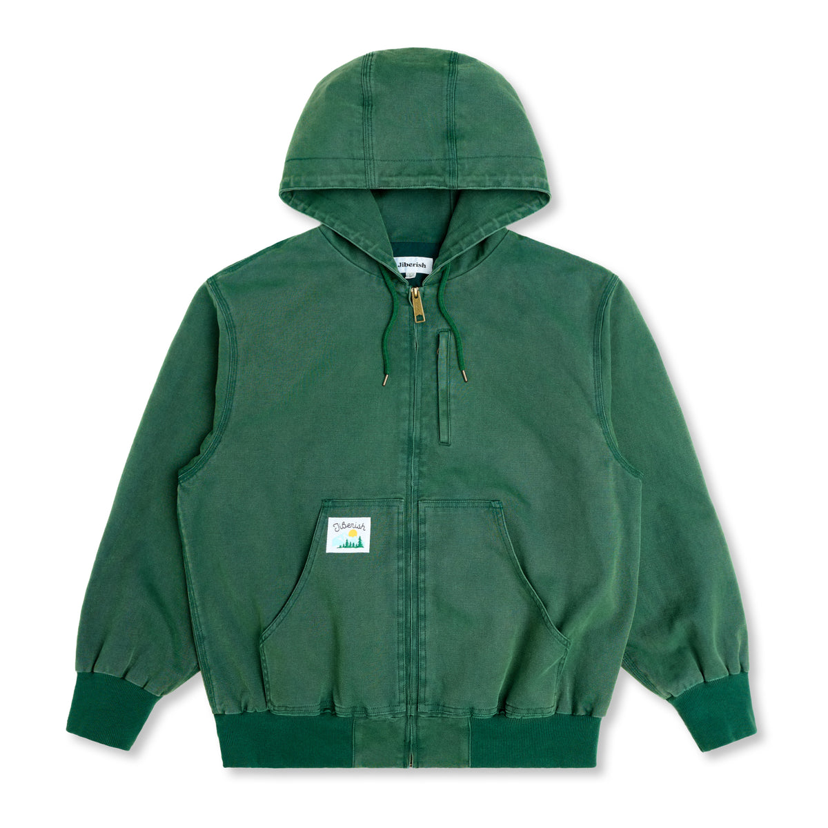 Canvas Field Jacket Green | Jiberish