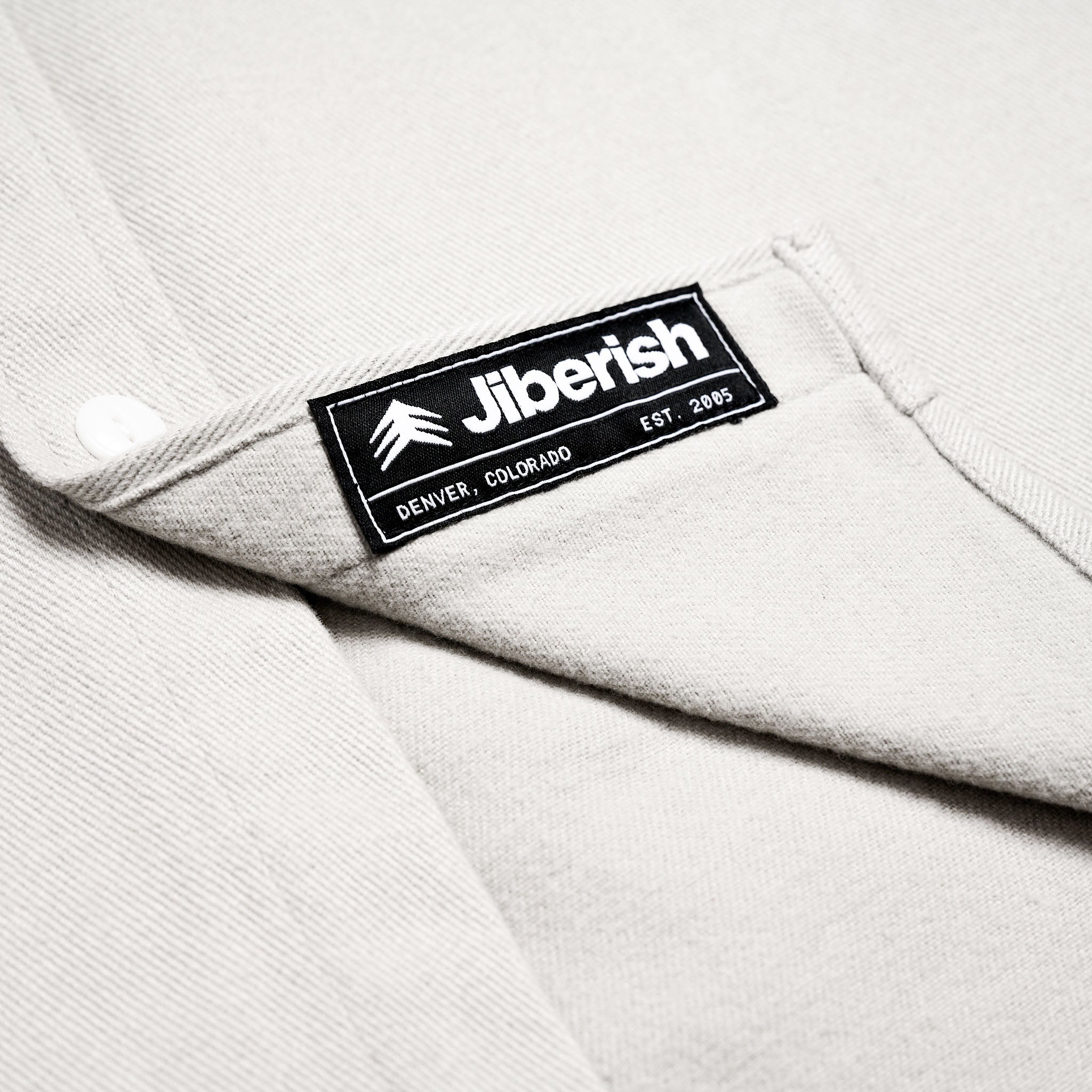 Brushed Cotton Overshirt Cement