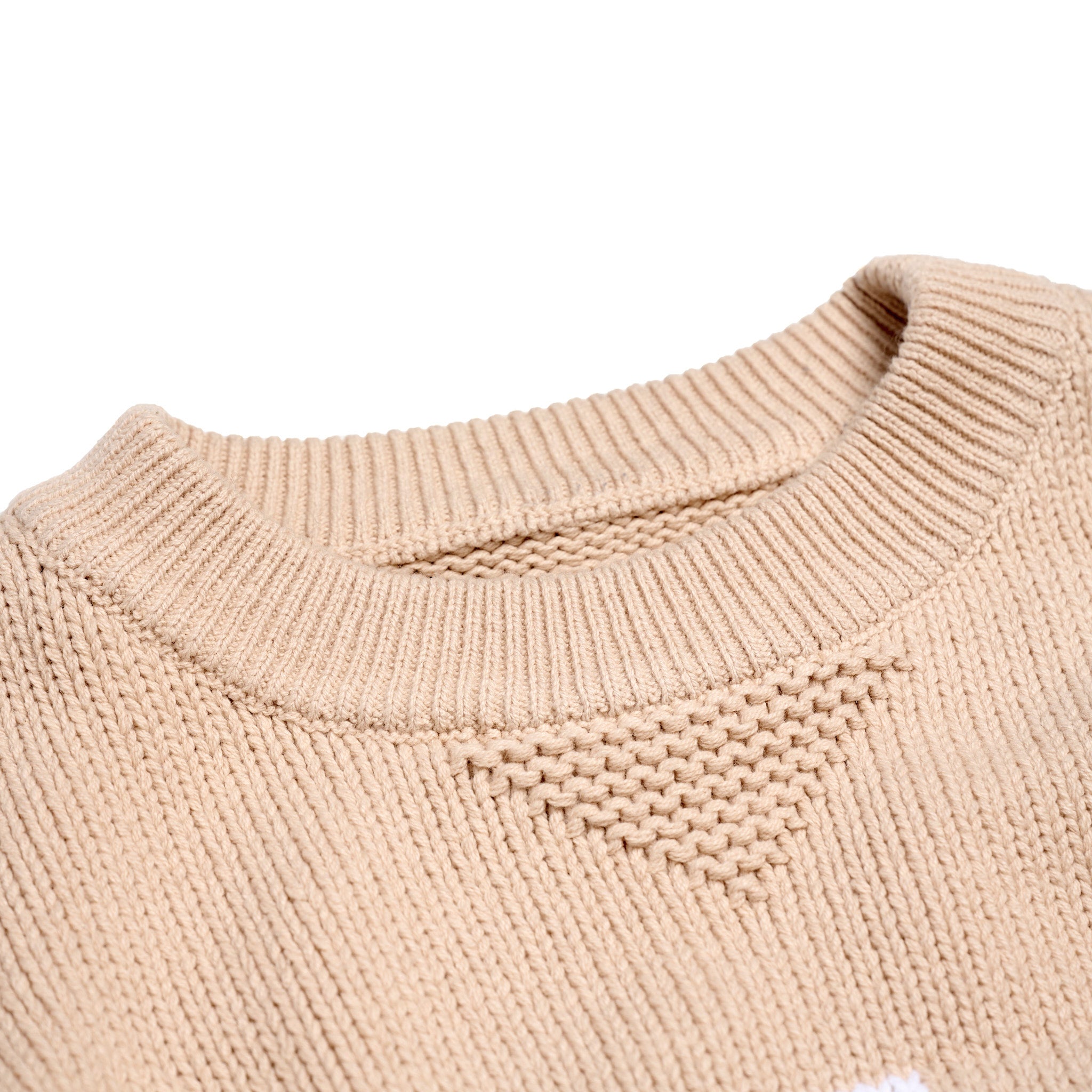 Alpine Knit Crewneck Natural