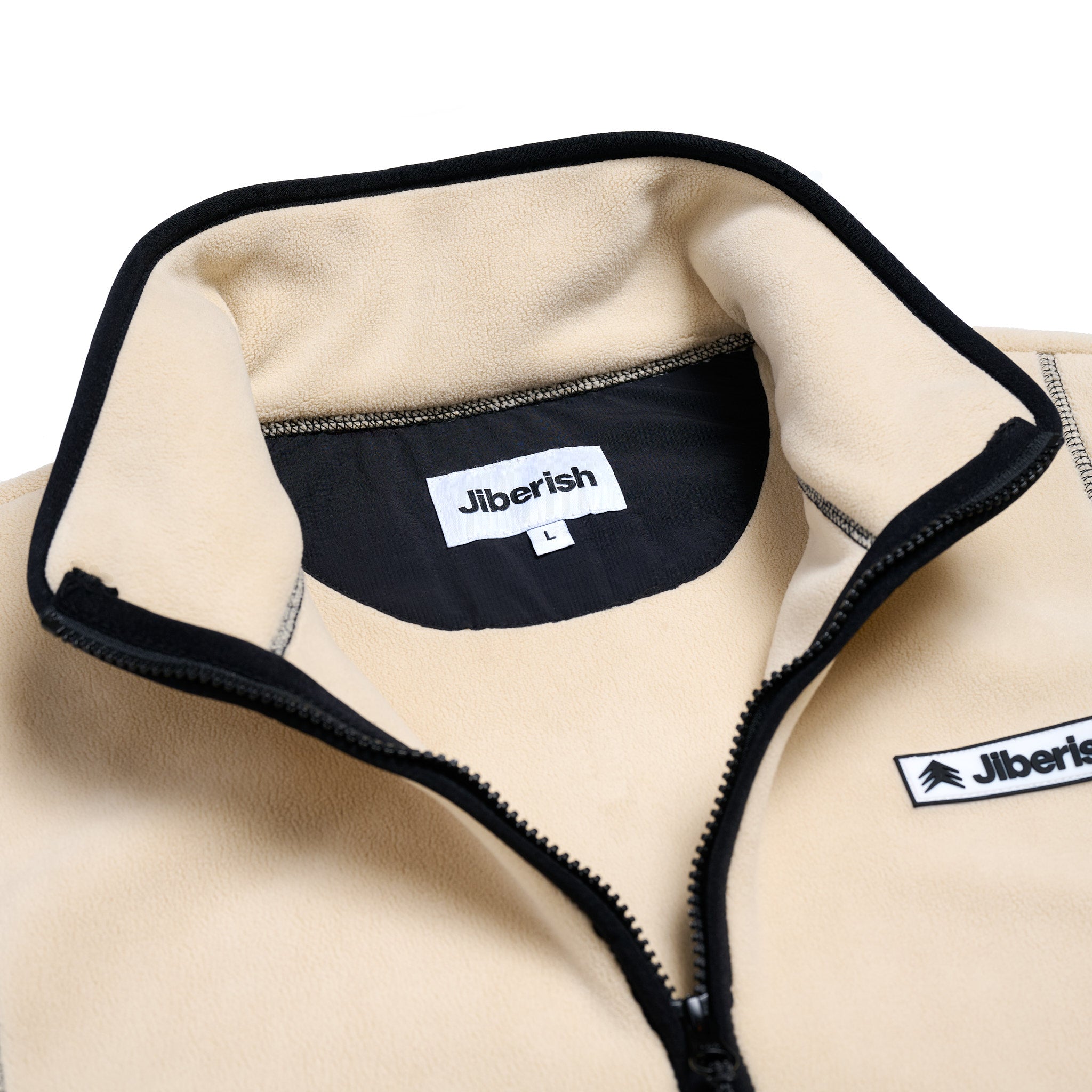 Summit Fleece Vest Ivory