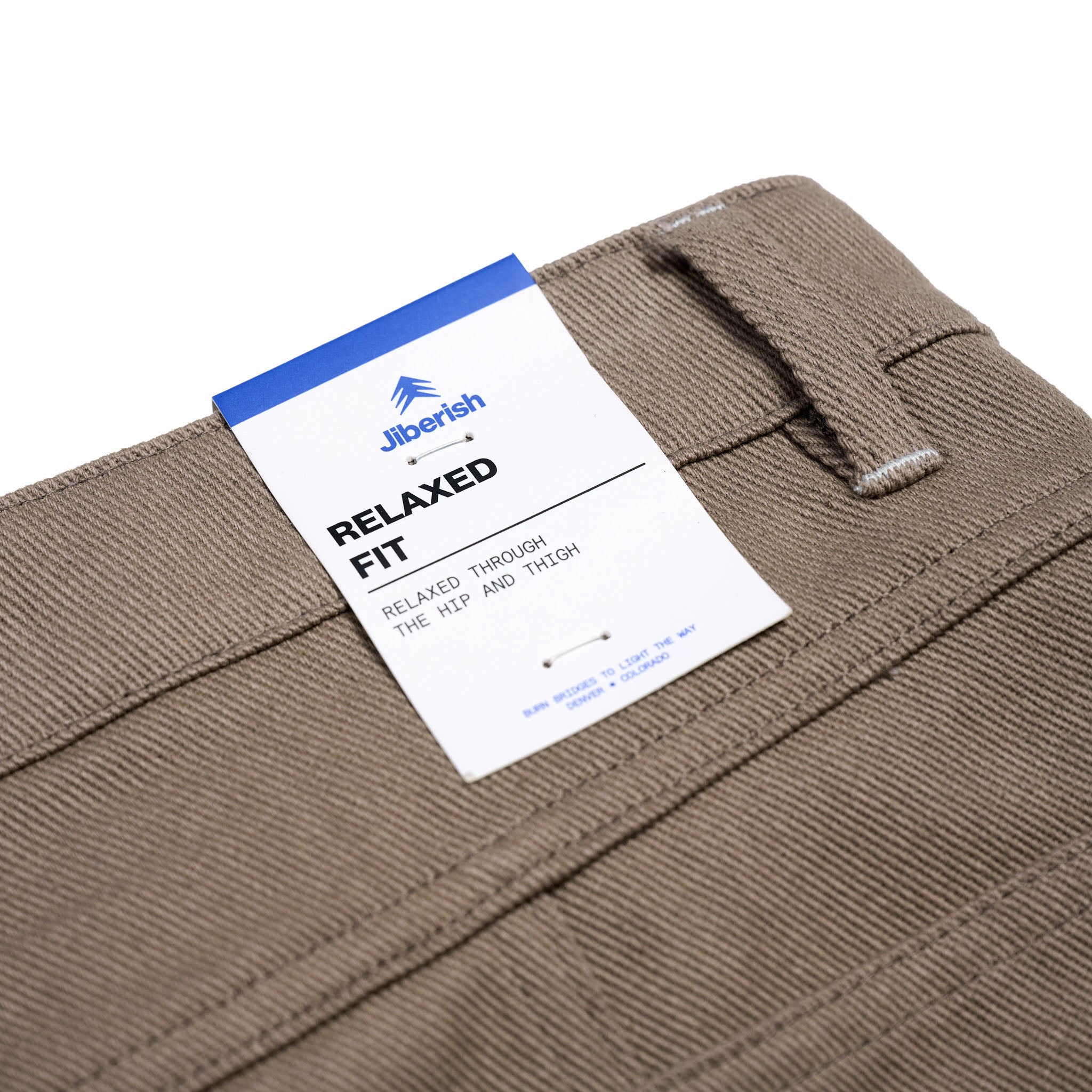 Relaxed Fit Fatigue Pants Taupe