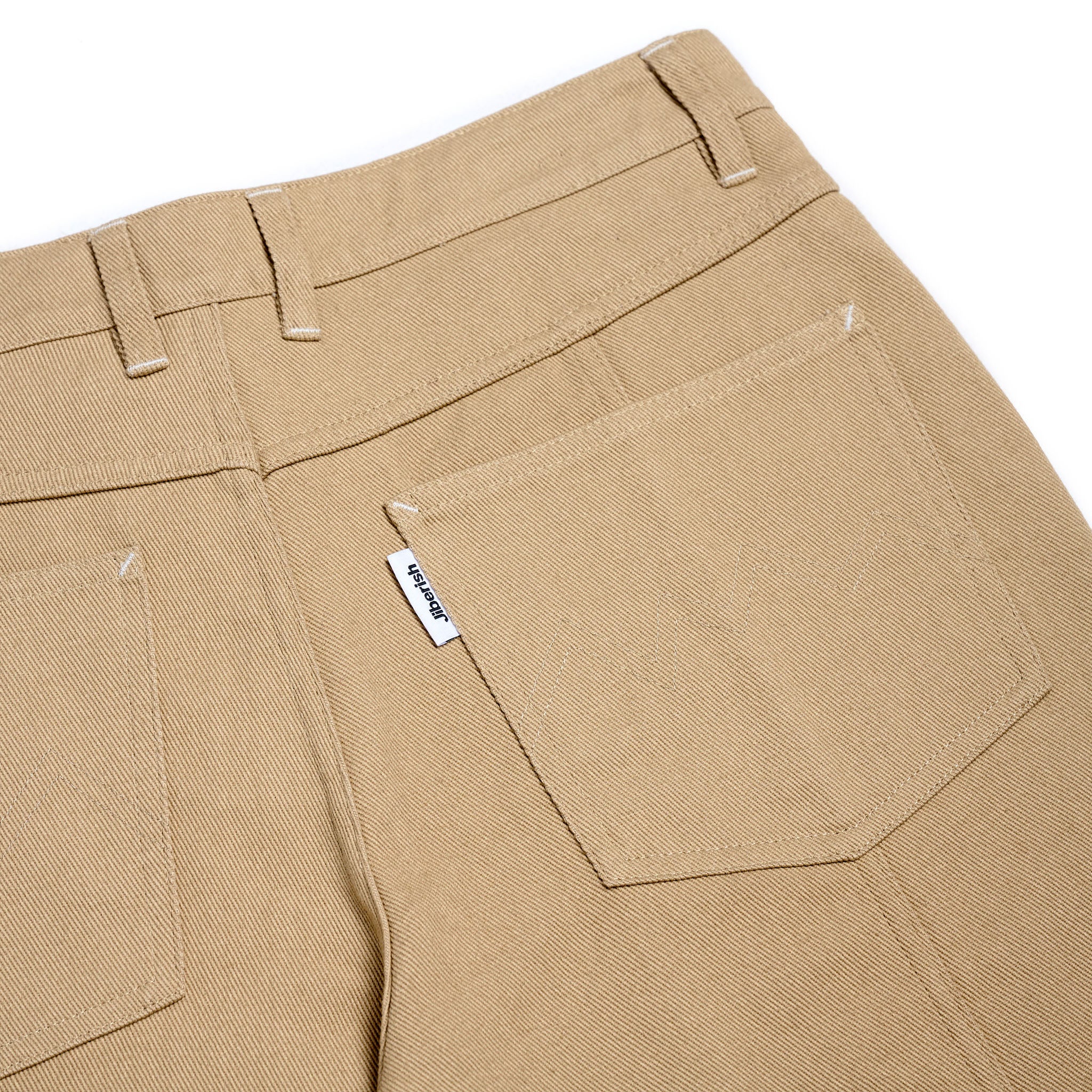 Relaxed Fit Fatigue Pants Tan