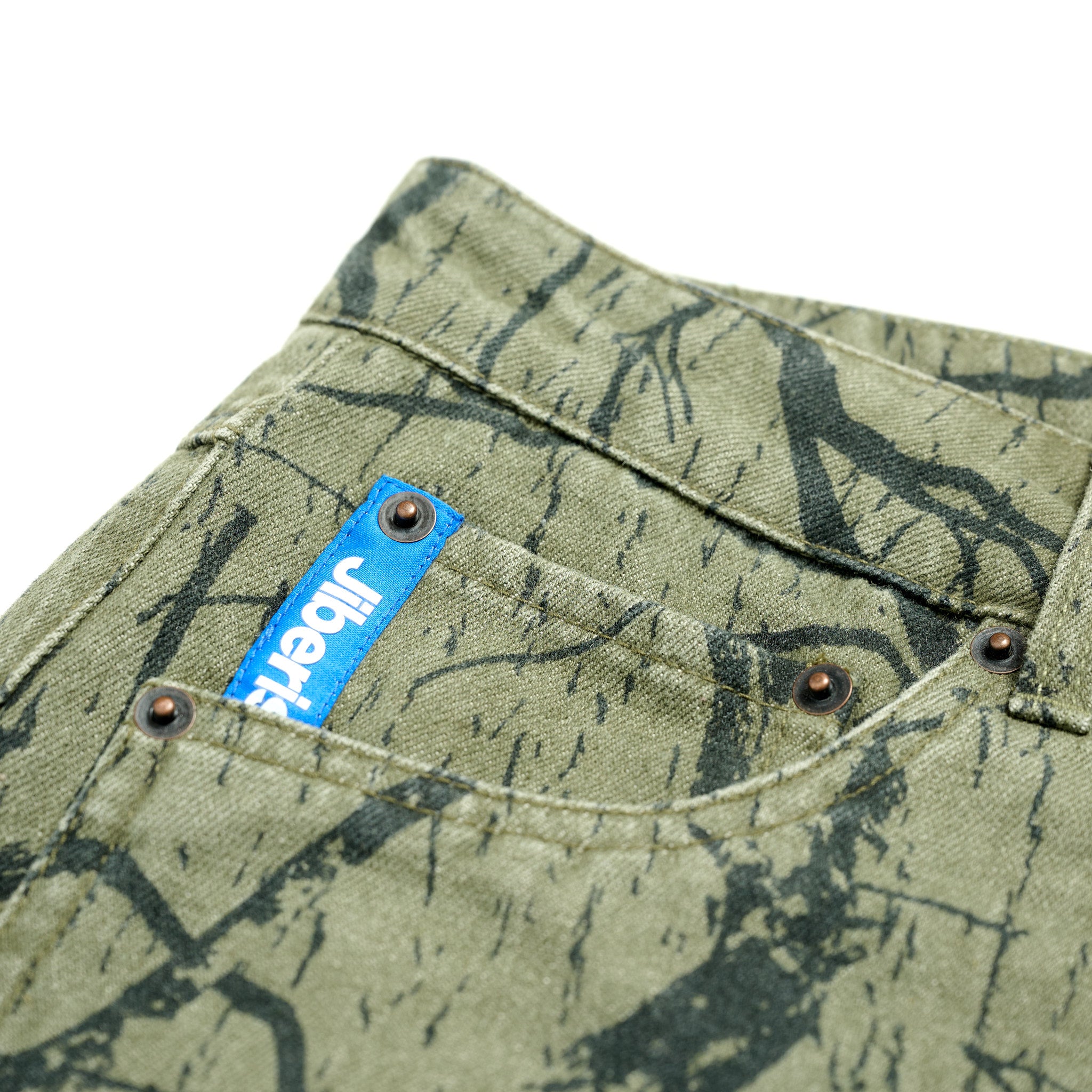 Relaxed Fit Double-Knee Denim Arbor Camo