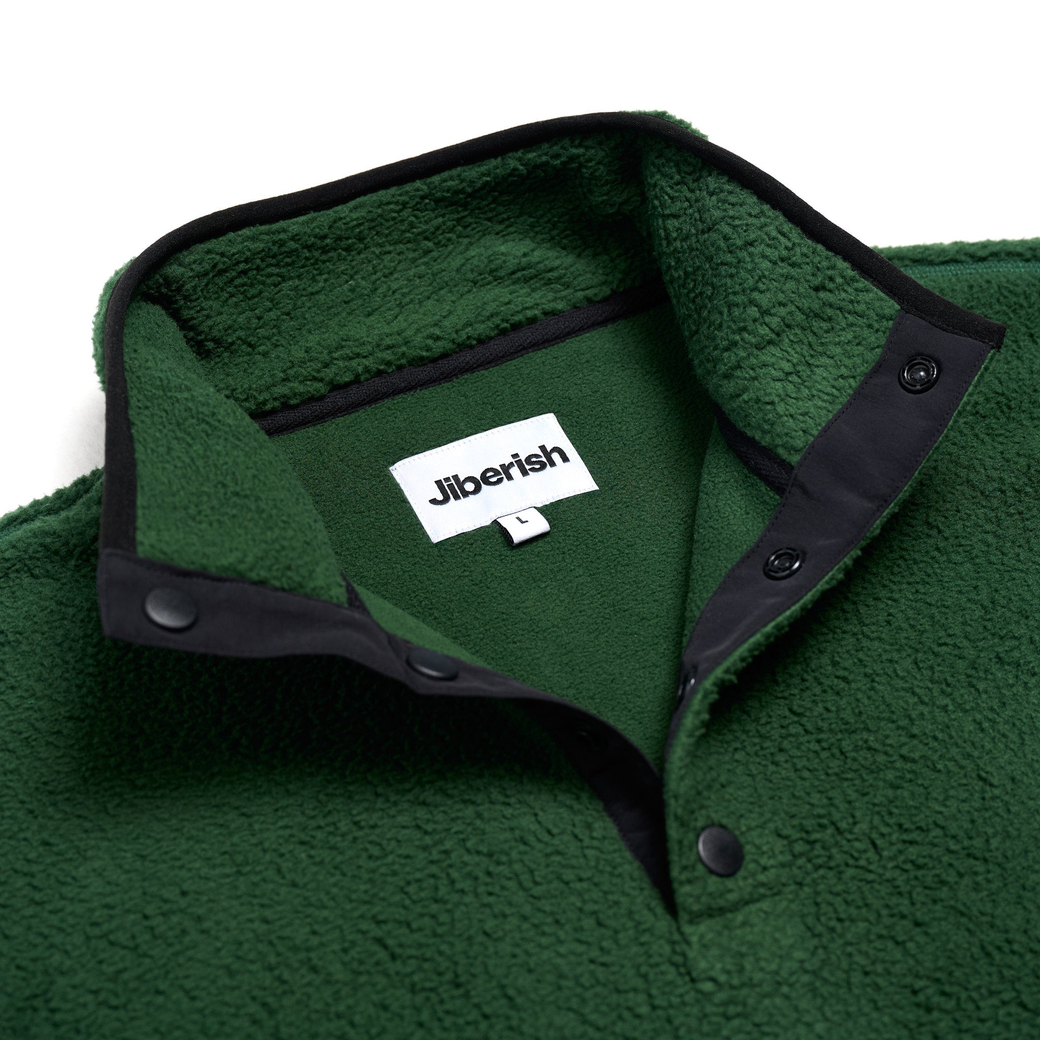 Pile Fleece Pullover Evergreen