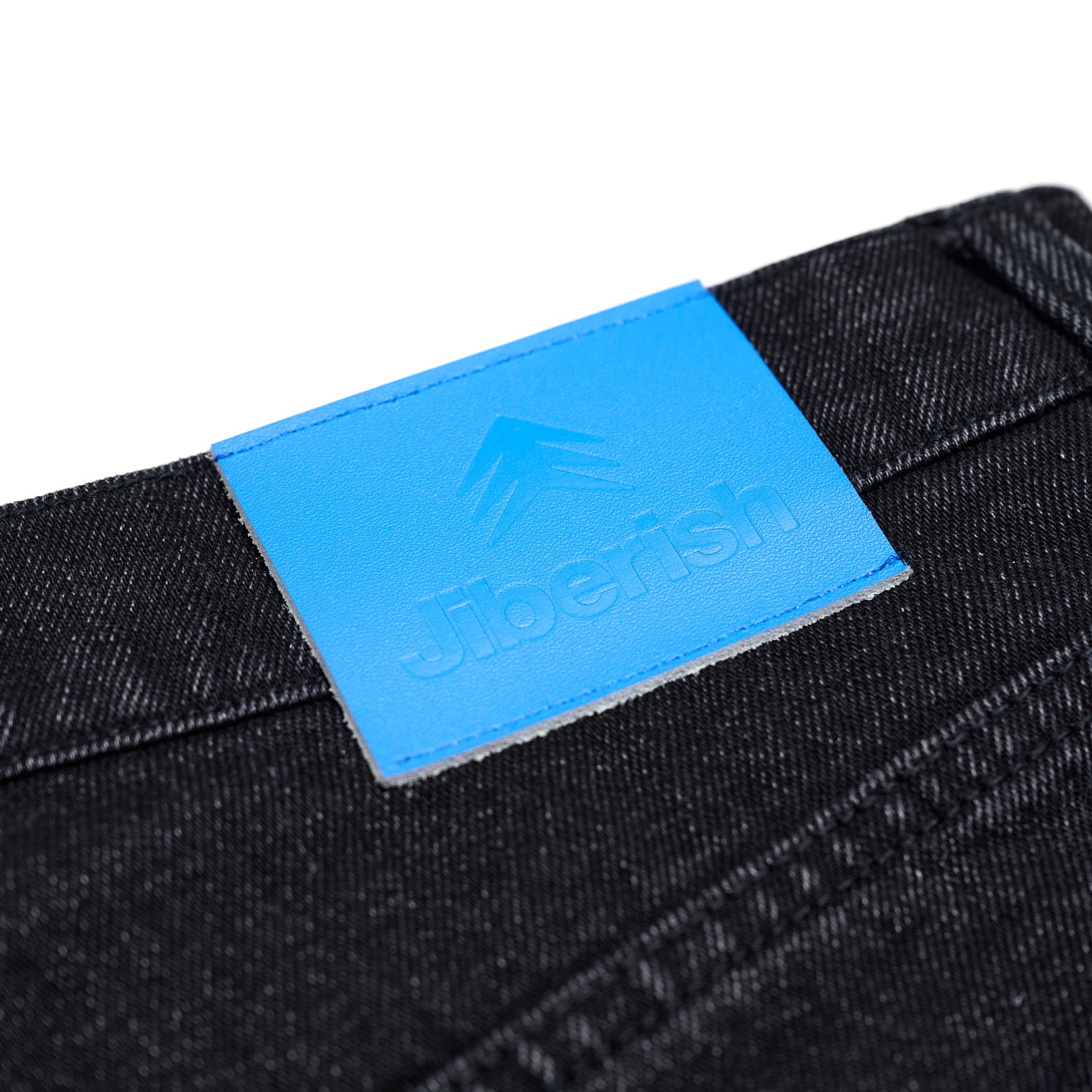 Regular Fit Denim Washed Black