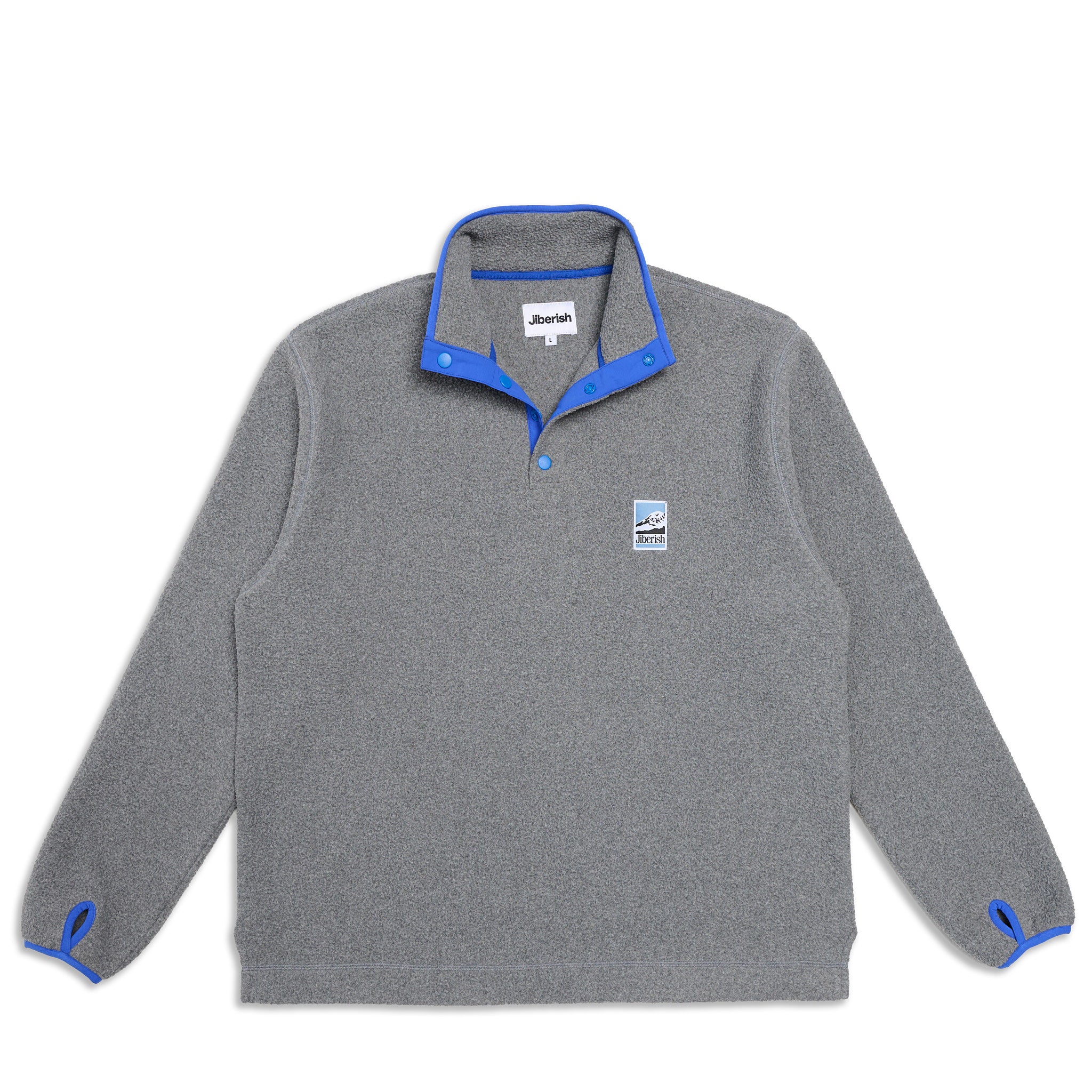 Pile Fleece Pullover Gravel