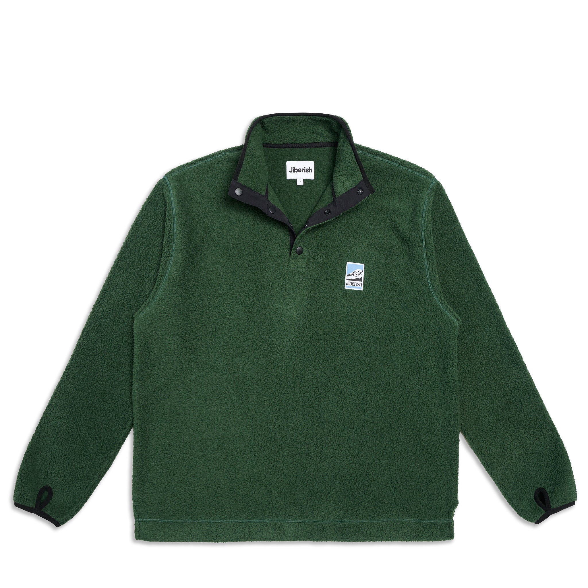 Pile Fleece Pullover Evergreen