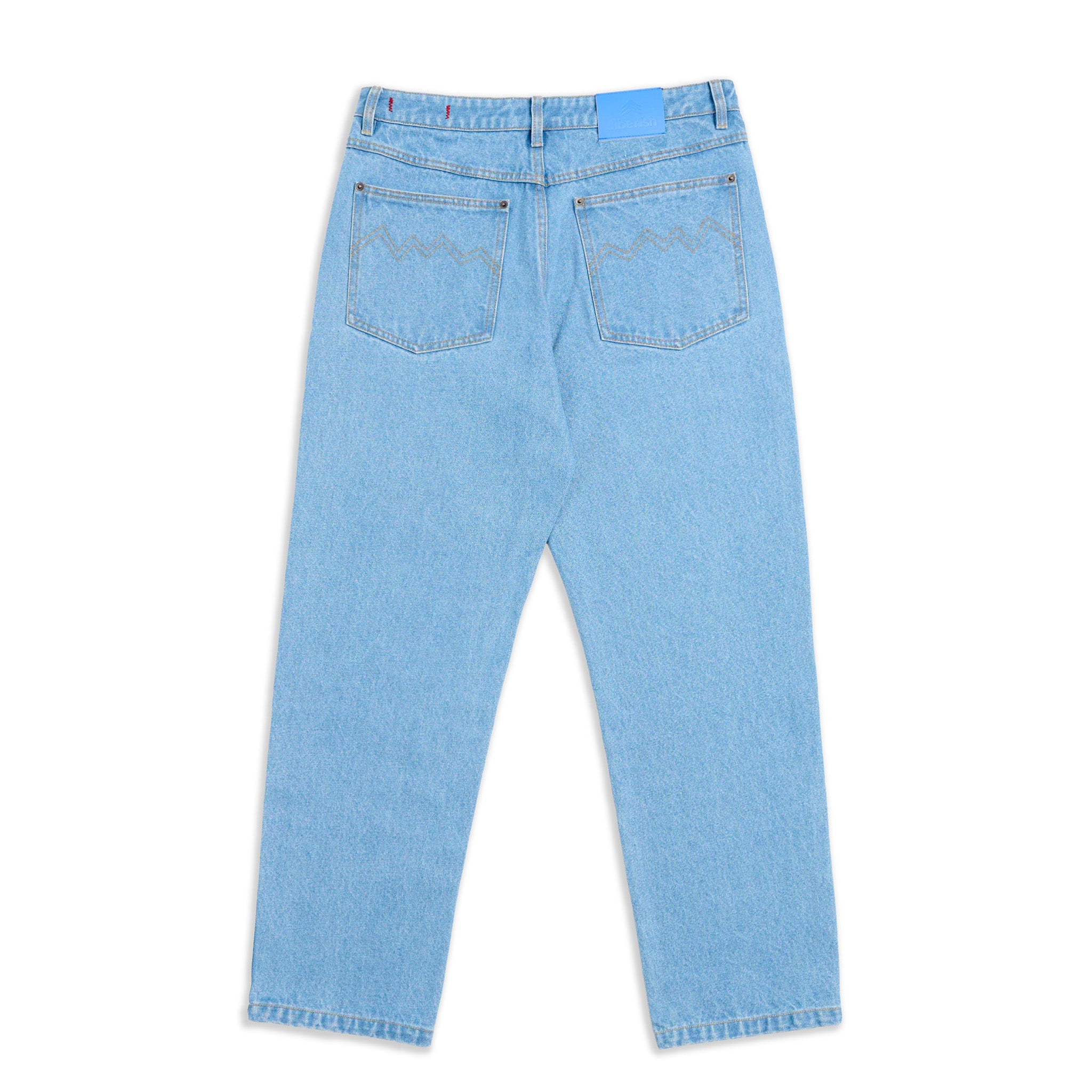 Relaxed Fit Denim Washed Blue