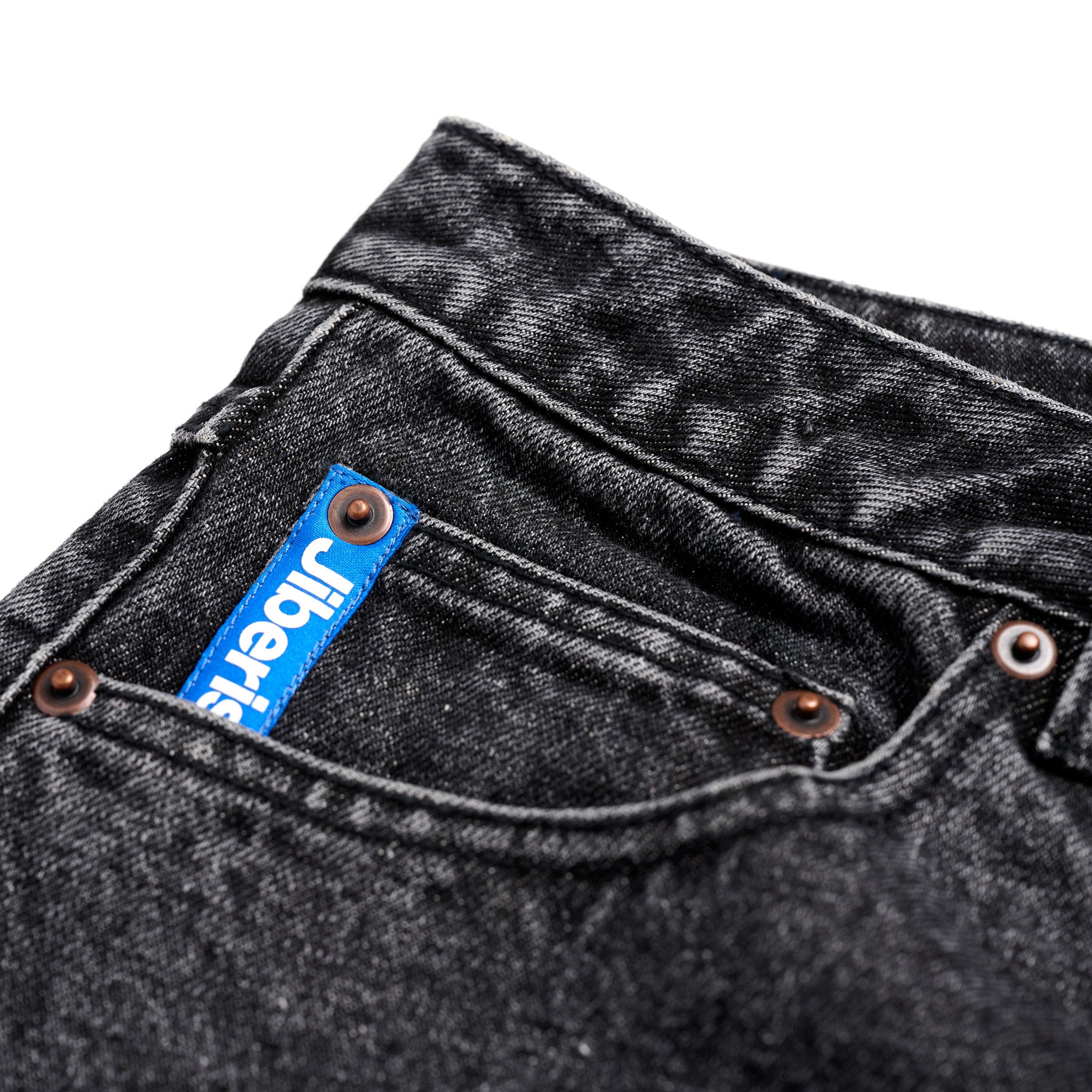 Baggy Fit Denim Washed Black