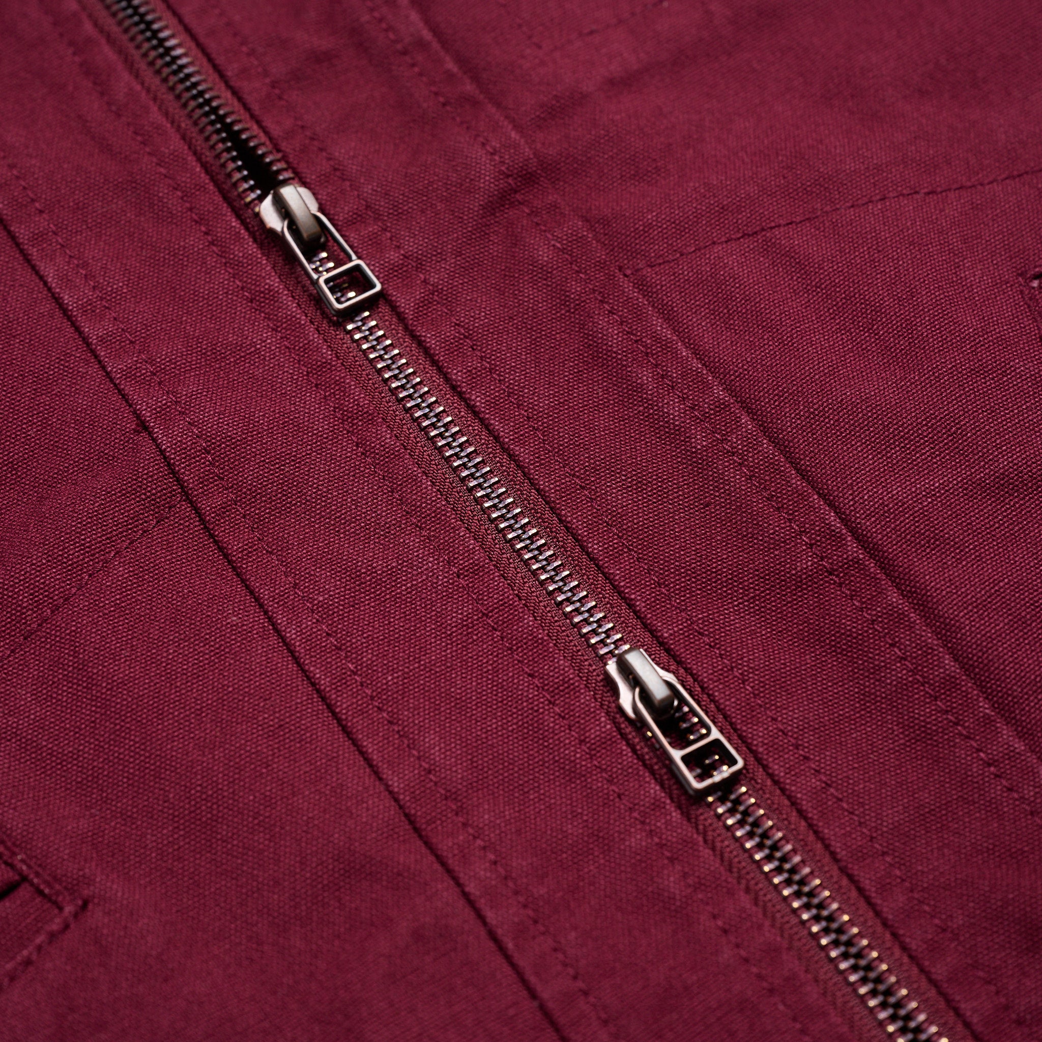 Cowpoke Full Zip Work Jacket Burgundy