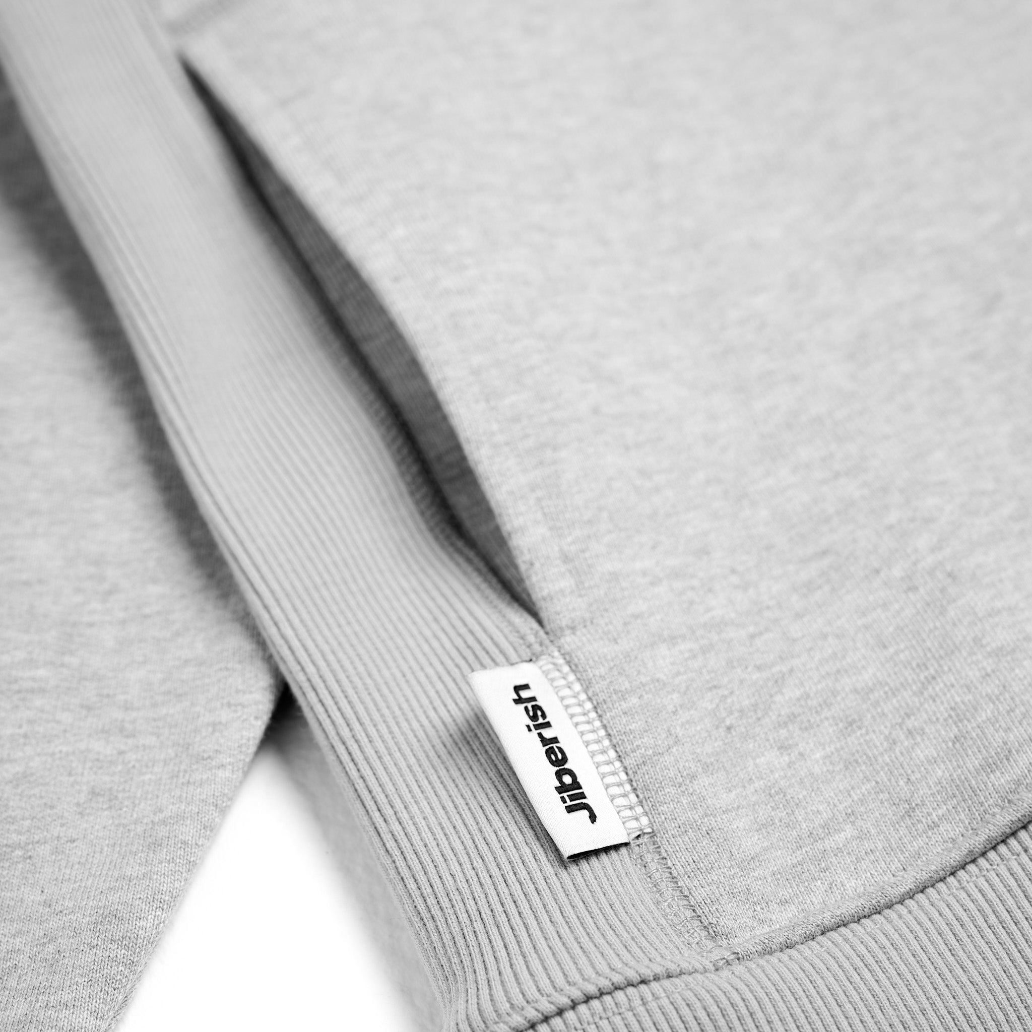 14 oz. Kangaroo Crewneck Heather Grey