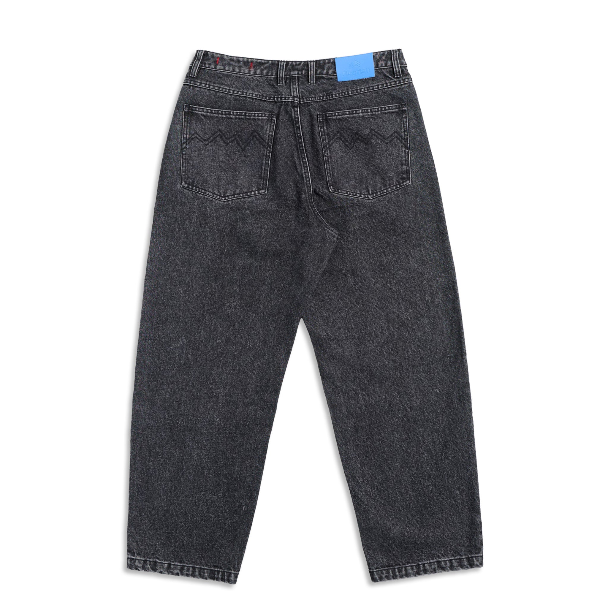 Baggy Fit Denim Washed Black