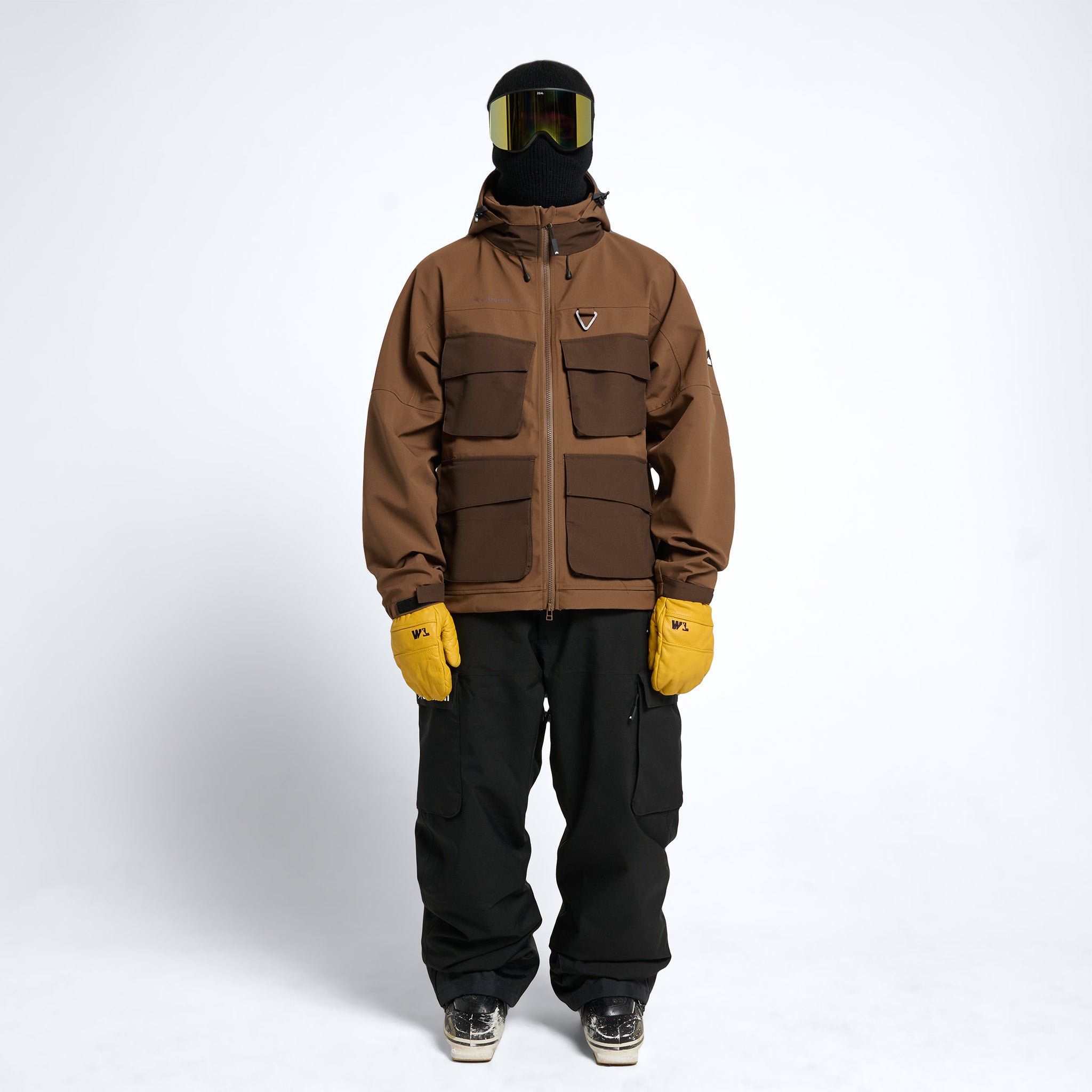 Cargo 3L Tech Jacket Brown Oak